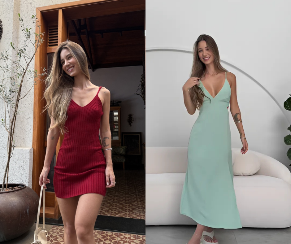 KIT 1 - Vestido Adélia + Vestido Alice