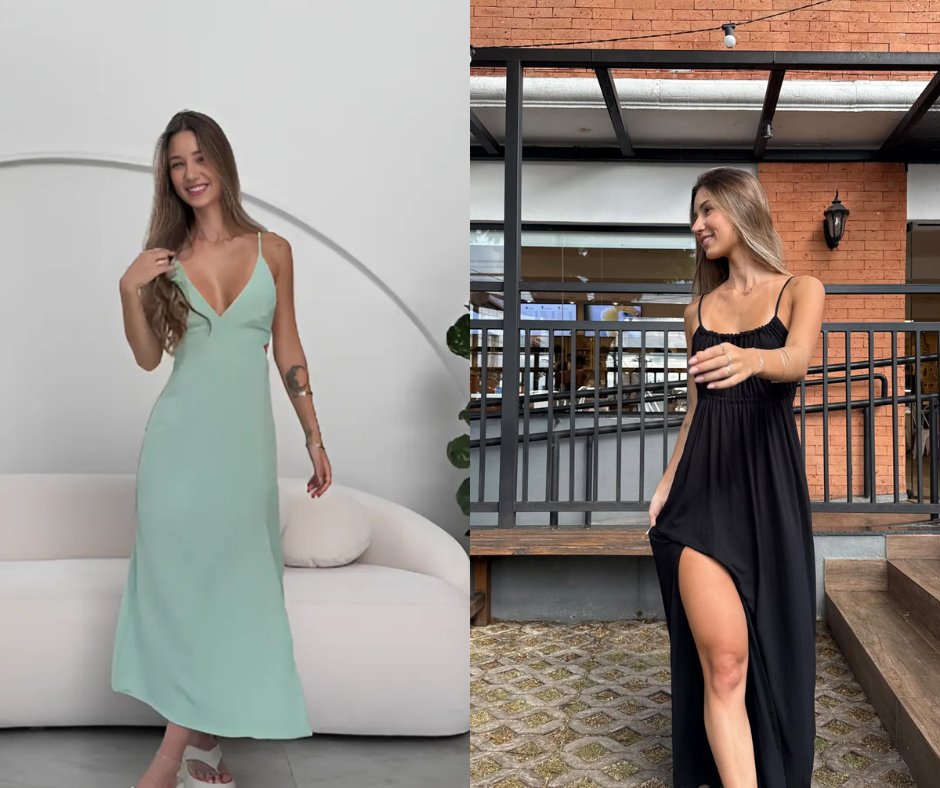 KIT 5 - Vestido Alice + Vestido Ana